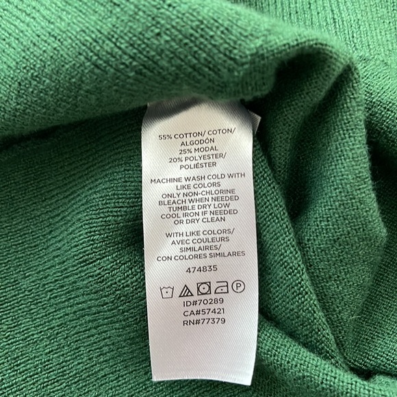 Ann Taylor green cardigan - Picture 3 of 3